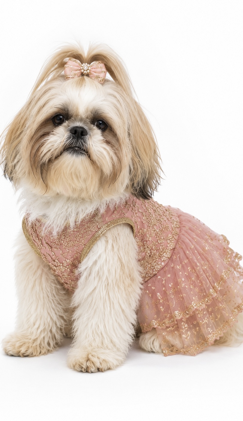 Gulabi — Blush Sequin Frock